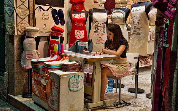 Pequeña empresa de la confección