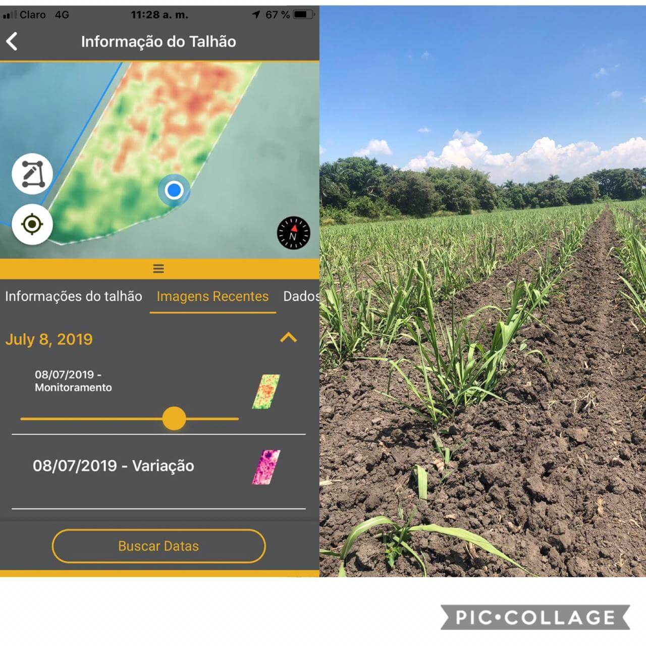 Foto: Tecnología de nivelación  de tierra con GPS - Case IH