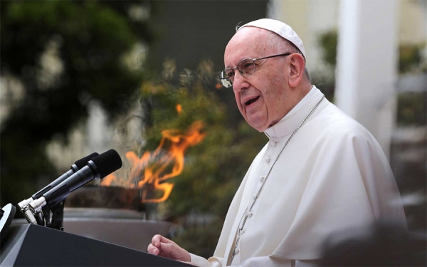 Papa Francisco bendice la paz y la reconciliaci&oacute;n de los colombianos