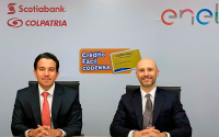 Scotiabank Colpatria y Enel Colombia renuevan votos comerciales