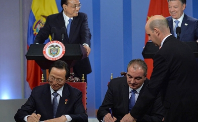 Colombia mira a China como socio estrat&eacute;gico