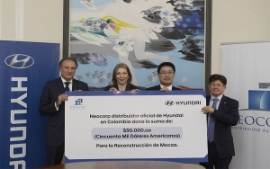 Hyundai y Neocorp donan USD $150.000 para la reconstrucci&oacute;n de Mocoa