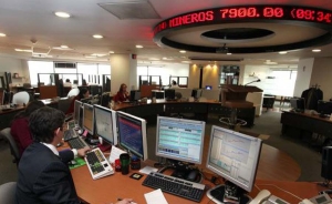 La bolsa de Colombia baja un 2,38 % y cierra en 1.280,43 unidades