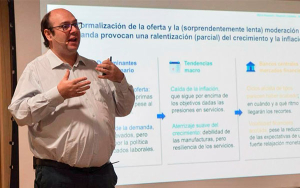 Econom&iacute;a colombiana, gradualmente de menos a m&aacute;s